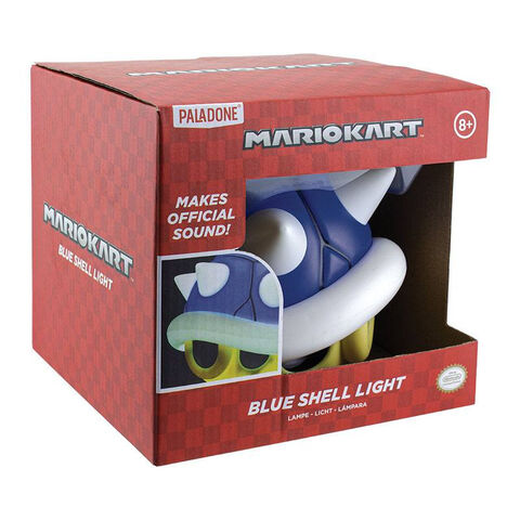 Lampe - Mario - Carapace Bleu Avec Son 14 Cm